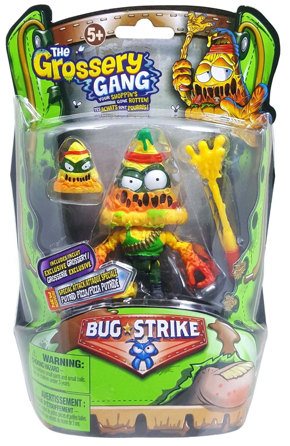 The Grossery Gang S4 Bug Strike Action Figures - Putrid Pizza