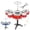 Red, variant on IROINID Music Toys,Music Education Toys,Music Education Supplies Learning Toys, Jazz Drum Children's Musical Instrument Five Drum Set Drum Toy Infant Early Education Percussion Instrument