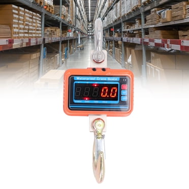 Digital Crane Scale, 3000Kg 6600Lb Industrial Hanging Scale with  Remote Control, Accurate Weighing Heavy Duty Electronic Crane Scale with Unit Change for Farms, Construction Site