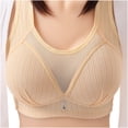 thumbnail image 4 of AherBiu 3pc Push up Bras for Women Full Coverage High Support Bralettes No Underwire Lift up Lightly Underwear, 4 of 7