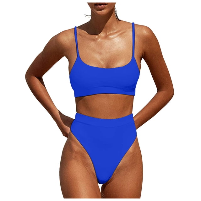 2025 Womens High Waisted Swimsuits Racing Swimsuit Women Plus Bottom Padded Bathing Suits Womens Swim Shorts 2X Bikini Sets Top Two Slimming Tops for Women Set Piece