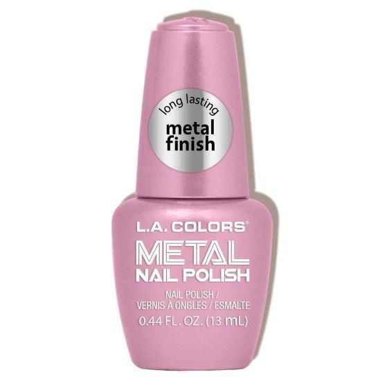 Metal Nail Polish - Crystal Pink
