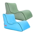 thumbnail image 4 of relayinert Inflatable Air Bag Lounger Sofa Lazy Couch Portable Chair Sleeping Camping Waterproof Sofa, 4 of 9