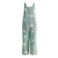 thumbnail image 5 of drppepioner Women'S Fashion Pants Overalls Rompers Daisy Printed Buttons Suspender Jumpsuit, 5 of 5