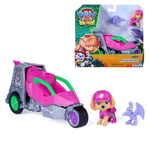 PAW Patrol: The Dino Movie Skye Dino Rescue Jet, Ages 3+
