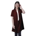 thumbnail image 1 of Moomaya Womens Half Sleeve Shrug Open Front Long Cardigan Lightweight Summer Fit, 1 of 7