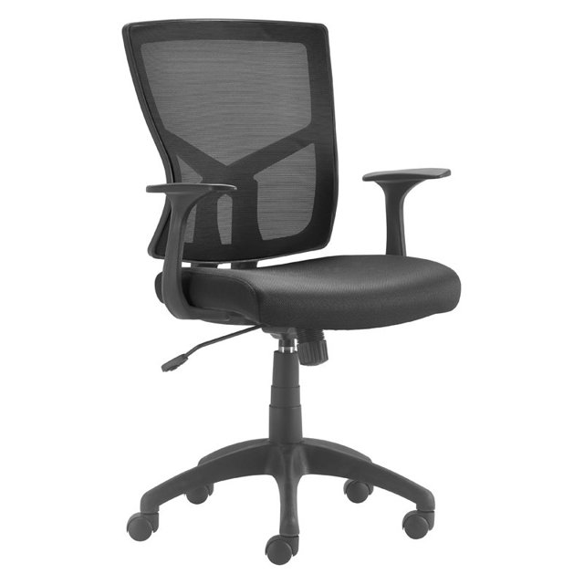 Serta Essential Hartford Chaise de Bureau en Mesh Noir avec Base en Nylon