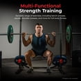 thumbnail image 4 of Sunny Health & Fitness Multifunctional Adjustable Bench Press Squat Rack, Shoulder Press, Incline Bench Press, Dumbbell Rows, Bicep Curls, Deadlifts - SF-XF922011, 4 of 6