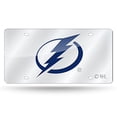 thumbnail image 2 of Tampa Bay Lightning Silver Laser License Plate, 2 of 10