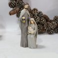 thumbnail image 4 of Resin Craft Traditional Nativity Scene Figures, Comfortable Ornament For Family, Exquisite Home Decor, Ideal Gift For Religious Inspiration, 4 of 8