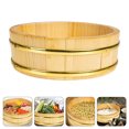 thumbnail image 3 of Seau à Sushi Japonais Seau de Stockage de Riz Sushi Seau de Service pour Restaurant, 3 of 9