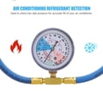 thumbnail image 2 of LEEYNEER AC Refrigerant Charge Hose with Gauge - R134A Air Conditioning Charging Hose, 2 of 8