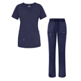 thumbnail image 2 of Adar Pro Breakthrough Plus Ensemble de Sarrau pour Femmes - Haut à Col en V Amélioré et Pantalon à Multiples Poches - Petite / Grande, 2 of 8