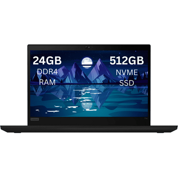 Lenovo ThinkPad T14 14" Ultrabook - Intel Core i5 10th Gen | 24GB RAM | 512GB SSD | Windows 11 Pro - (Refurbished)
