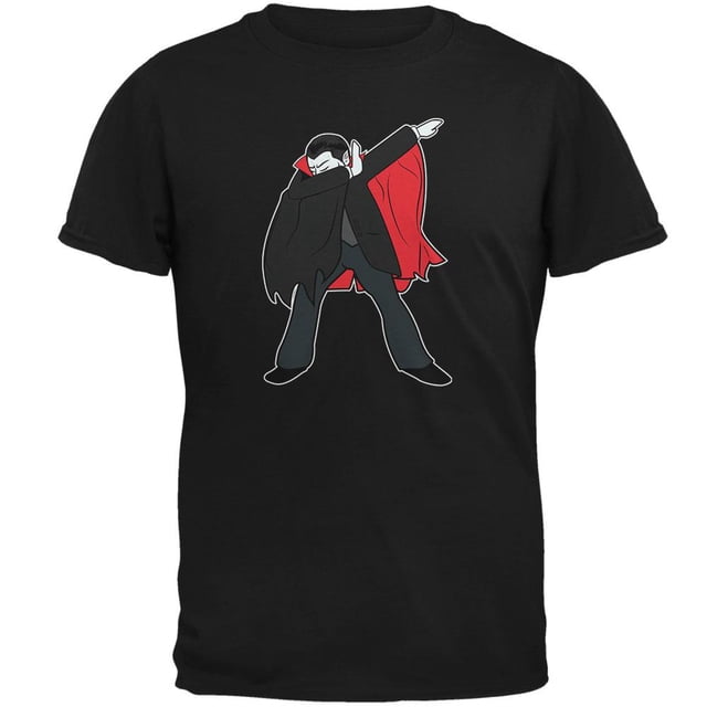Halloween Dabbing Dracula Vampire Mens T Shirt