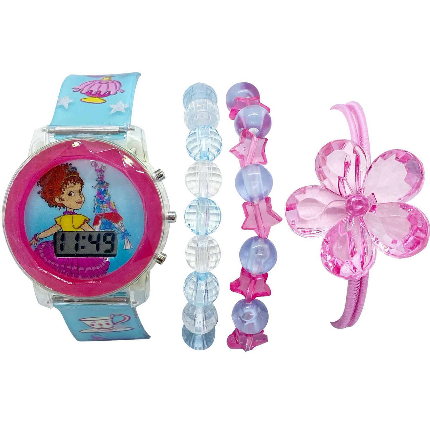 LOL Surprise! pour filles Montre à affichage numérique clignotant avec ensemble de bracelets