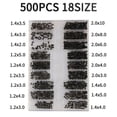 thumbnail image 1 of 500PCS Laptop Notebook Computer Repair Screws Kit for Lenovo Samsung HP IBM Hard Disk SATA Computer Notebook Laptop Screws A, 1 of 6