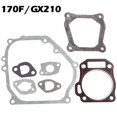 thumbnail image 1 of Bgsha Engine Gasket Set for GX160 GX200 168F/170F 2-3KW EnginePetrol Generator Trimmer, 1 of 9