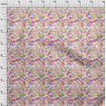 thumbnail image 4 of oneOone Polyester Spandex Dark Olive Green Fabric Abstracts Sewing Material Print Fabric By The Yard 56 Inch Wide, 4 of 4