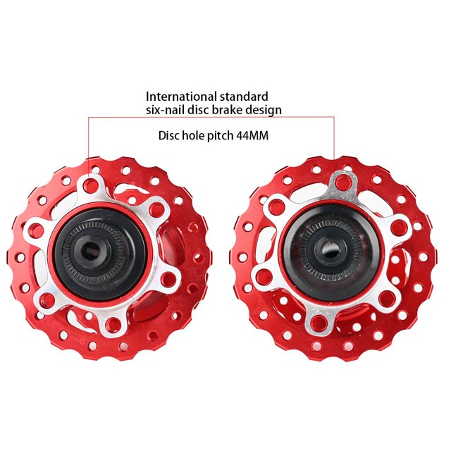 Moyeu de Roulement Format Compact Sans Bavures Réduire la Friction Fournitures de Cyclisme Installation Pratique Moyeux en Métal Alliage d'Aluminium Arbre de Roue Noir/arbre de Déverrouillage