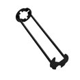 thumbnail image 1 of TFixol 7-in-1 Multi-Functional Basin Wrench Set for Faucet, Sink, and Pipe Maintenance - Black, Type A, Metal Construction, Compact Design, 1 of 6