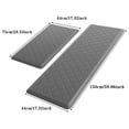 thumbnail image 3 of TIELUTT Kitchen Rug Fatigue Kitchen Mat Non Cushioned Floor Mat and Runner Rug Gray Knitted Throw Blankets Throw Blanket Extra Large Velour Blankets Thick Throw Blankets for Winter Small Blanket, 3 of 5