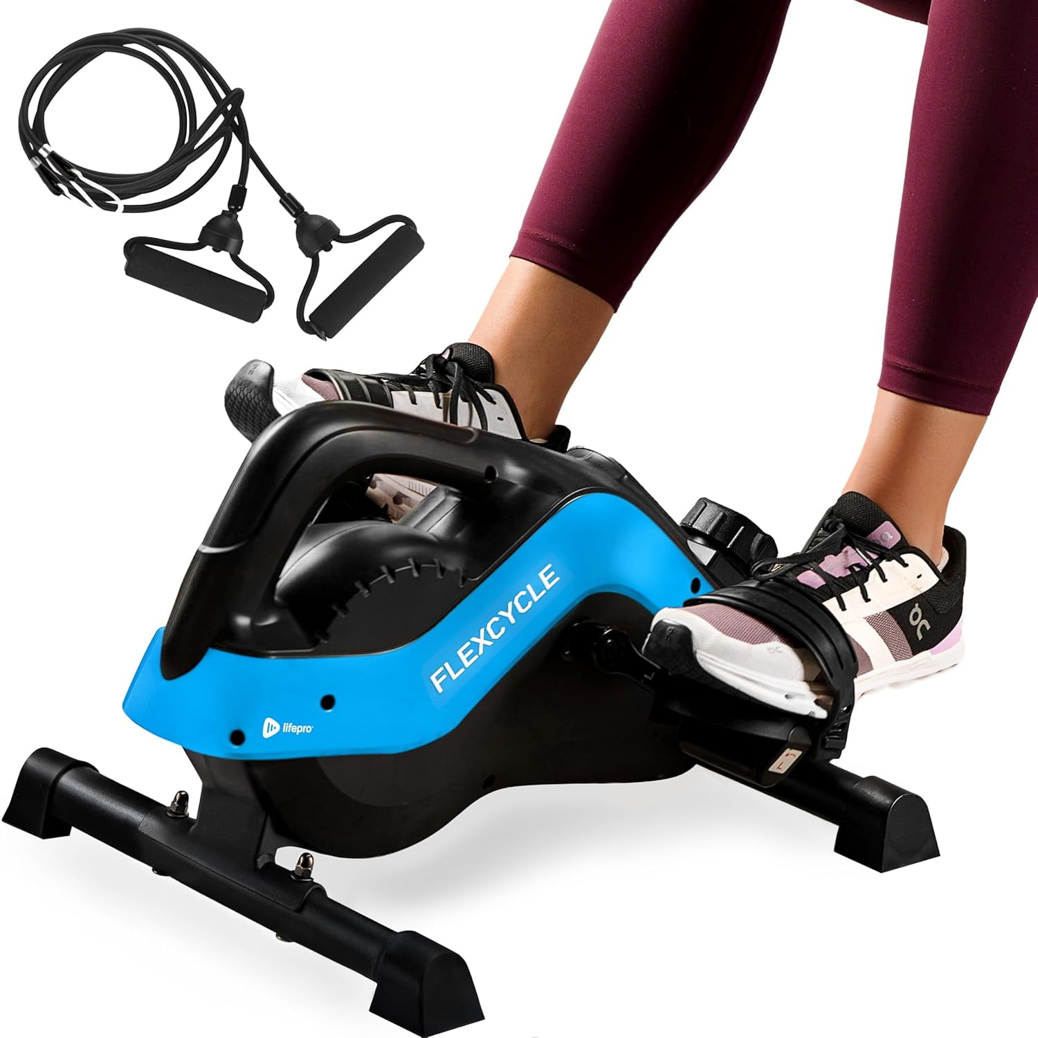 Vélo Elliptique électrique Sous Table HarBin-Star – Télécommande, Vitesse Réglable, Pédalage Assis Pour Rééducation Et Entraînement Maison/bureau