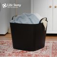 thumbnail image 4 of Life Story 26 Quart Flexi Tub, Versatile Storage Tote, Home Organizer, Black, 4 of 8