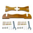 thumbnail image 4 of 1/2/3/4 Tier Wall Mount Katana Samurai Sword Holder Display Rack Hanger Bracket, 4 of 8