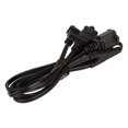 thumbnail image 4 of SNNROO Rallonge 1 15P à 1 15R Mâle à Double Femelle 18AWG Robuste Y Splitter 5.2 Pieds Prise US 125V, 4 of 7