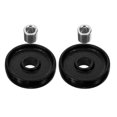 thumbnail image 3 of 2pcs Jack Wheel Universal Hydraulic Jack Front Wheels Replacement Bearing Wheel Trailer Floor Jacks Wheel for Ensuring Stability and Flexibility (Fit for 2 Ton Jack, Jack Is not Included), 3 of 8