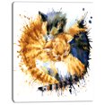 thumbnail image 2 of Illustration Graphique Cute Kitten - Art Mural sur Toile d'Animal, 2 of 3