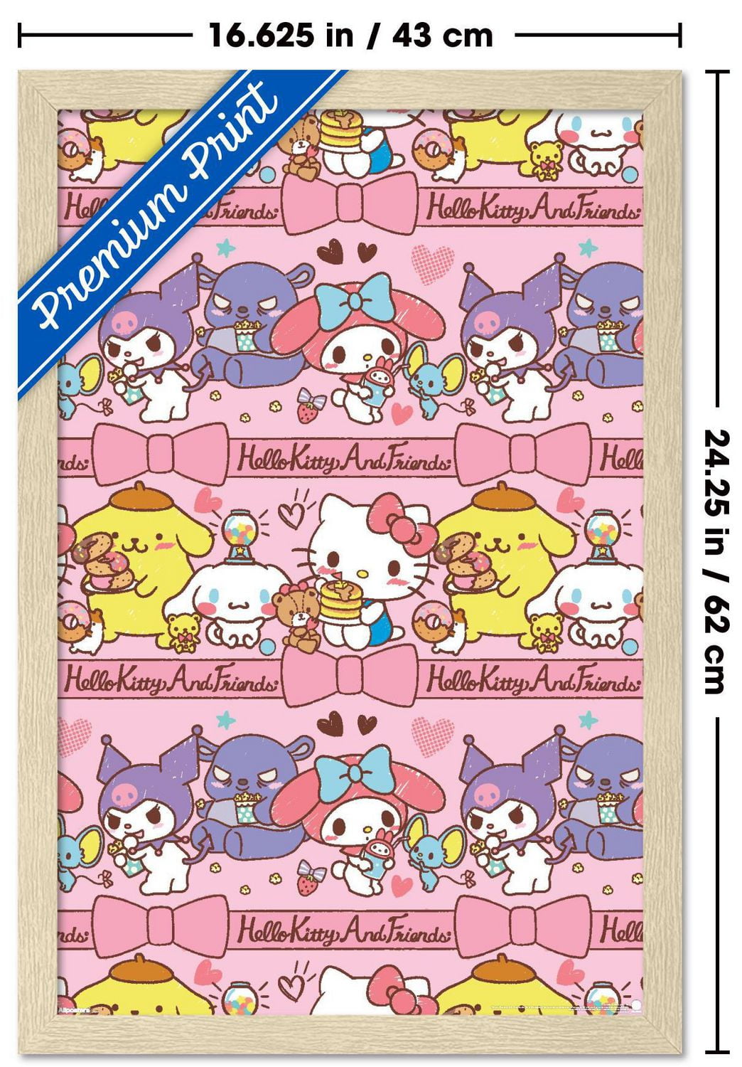 Hello Kitty et ses amis : 25 heures de goûter - Collage
