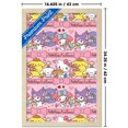 thumbnail image 2 of Hello Kitty and Friends: 25 Snack Time - Collage Wall Poster, 14.725" x 22.375" Framed, 2 of 4