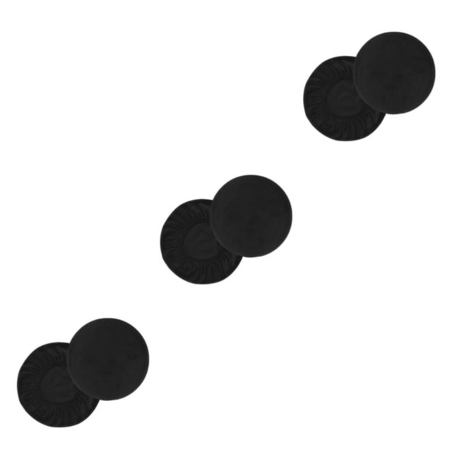 stanreset 1/2/3 2X Stool Cover Bar Supplies Dustproof Handily Install Party Accessories Multipurpose Exquisite Extendable Gear Black M 3PCS