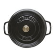 thumbnail image 4 of STAUB La Cocotte Cocotte Ronde en Fonte de 3,7 L, Noire, 4 of 11
