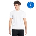 thumbnail image 1 of George Men's V-Neckline Tee 2-Pack, 1 of 6