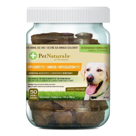Supplément pro hanche et articulation Pet Naturals of Vermont pour chiens