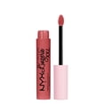 thumbnail image 1 of NYX PROFESSIONAL MAKEUP, Lip Lingerie XXL Matte Liquid Lipstick, Vegan Formula - TURN ON (Peach Nude), 1 of 3
