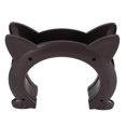 thumbnail image 1 of Porte Intérieure de Chat, Installation Facile ABS Porte Décorative de Trou de Chat pour le Mur Blanc, Noir, Brun, 1 of 8