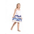 thumbnail image 2 of Fille Hawaiian Classique Empire Robe avec Sangle Élastique en Diamant Tête Palmiers Plage, 2 of 5