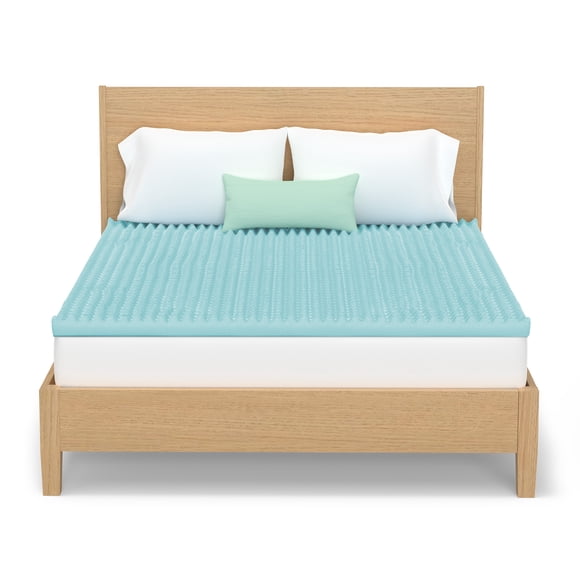 COMFORTZEN® 2.75-inch Gel Fusion Memory Foam Mattress Topper Q