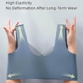 thumbnail image 4 of Timegard 3pc Lace Bras for Women Plus Size Full Coverage Mesh High Support Breathable Comfort Seamless Bra, 4 of 5