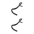 thumbnail image 1 of Transemion Aluminum Alloy Road Bicycle Swallow-Shaped Handlebar For Improved Performance Aluminum Alloy Bike Riser Handlebar black 2Set, 1 of 6