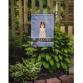 thumbnail image 2 of Carolines Treasures BB5612GF Russian Spaniel Welcome Garden Size Flag, 2 of 3