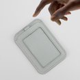 thumbnail image 3 of YAOMOBB Porte-Cartes Transparent Porte-Badge d'Identité avec Lanière Bobine Rétractable pour Travail Extérieur, 3 of 7