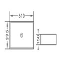 thumbnail image 4 of DROP Bath and Kitchen DR091079 Bathroom Vessel Sink, 4 of 4