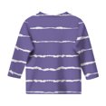 thumbnail image 5 of Splozh Longues Blouse à Manches pour Fille, T-Shirt Décontracté à Col Rond à Manches Trois Quarts, Haut Basique Régulier à Manches 3/4, Violet, 10-11 Ans, 5 of 5