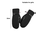 thumbnail image 2 of Gants Thermiques Cyclisme Coupe-Vent et Froid Ski Mitaines, 2 of 5