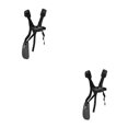 thumbnail image 3 of kurtrusly Double Shoulder Strap Simple Professional Strimmer Part Adjustable Nylon Fixing Belt Padded Lawn Mower Harness Black 2Set, 3 of 6